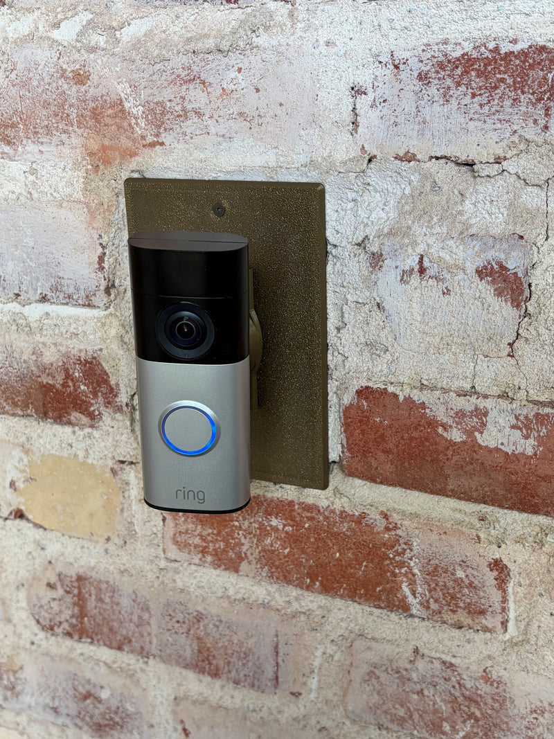 Ring Pro on Brick Siding