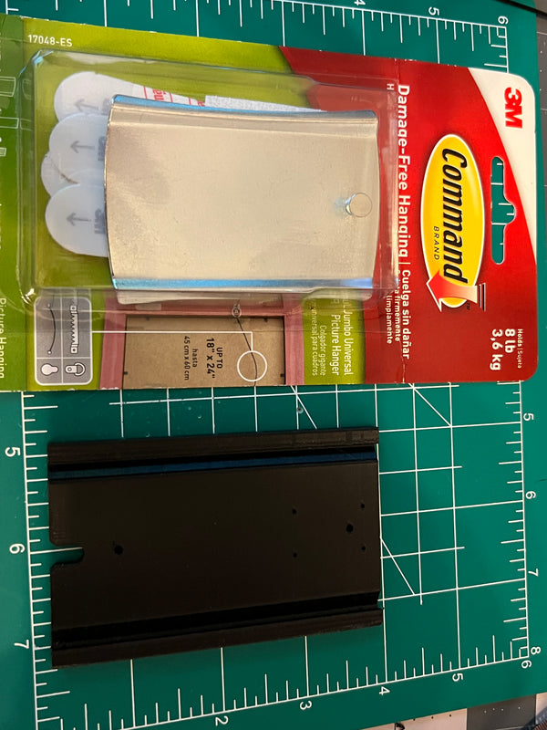 Custom No-Drill Command Strip Bracket for Doorbell Mounts - DoorbellMount.Com