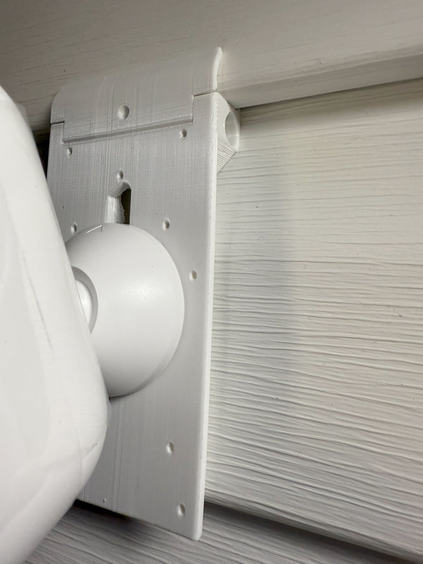 Arlo 2k Camera Vinyl Siding Mount | Screwless Install Bracket |No Drill Mounting