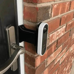 TP-LINK Tapo Doorbell D130 Brick Extension - 9/16in Wide Base - Offset Extend Over Side of Brick - DoorbellMount.Com