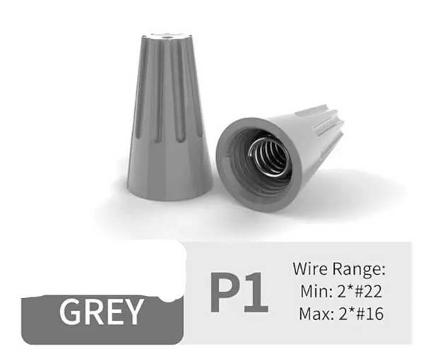 Pair of Doorbell Wire and 2 Wire Butt Connectors Doorbell Wires