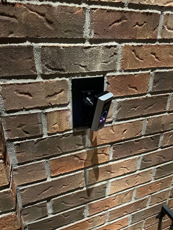 35° Adjustable Swivel Mounting Bracket |  Ring Wired Doorbell Pro | Horz Vert Angle Adjust