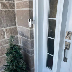 Fixed Heavy Duty Extension Mount for All Doorbells 1-1/2" Extension from Wall - DoorbellMount.Com