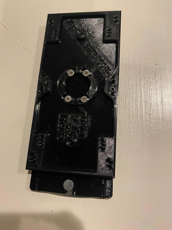 Wyze Pro doorbell No Drill / No Screw 8lb Command Strip Mount Bracket for Apartments and Rentals - Angle Adjustment Available - DoorbellMount.Com