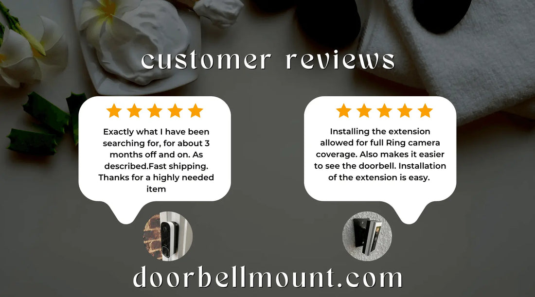 What Our Customers Have to Say About Us! - DoorbellMount.Com