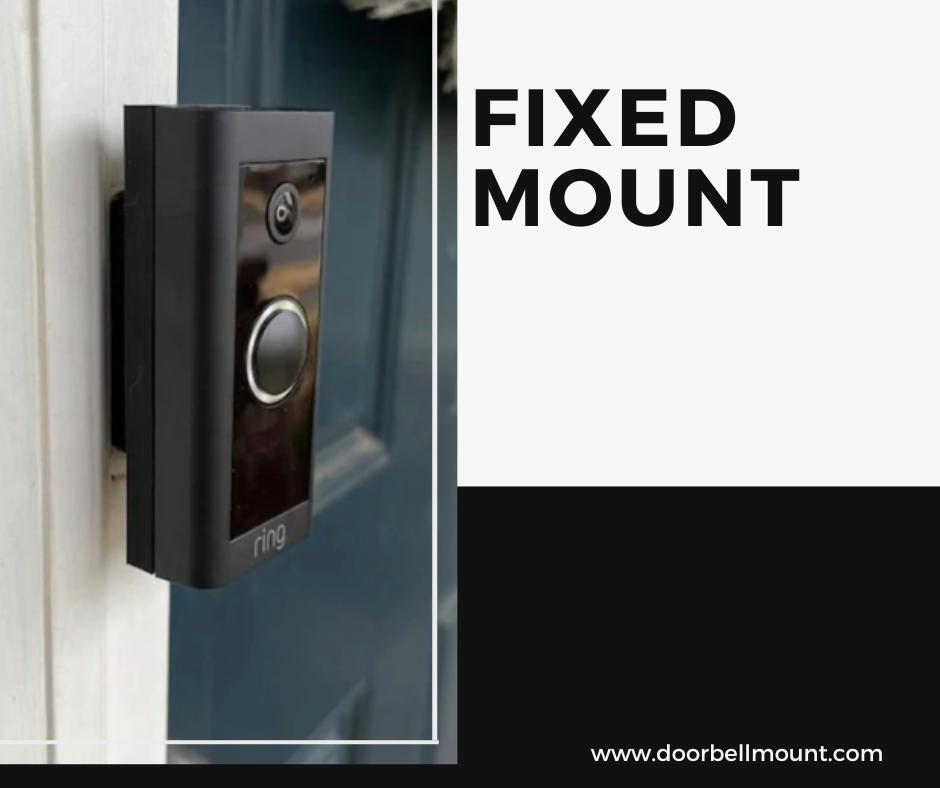 Fixed Narrow Doorbell Mounts - DoorbellMount.Com