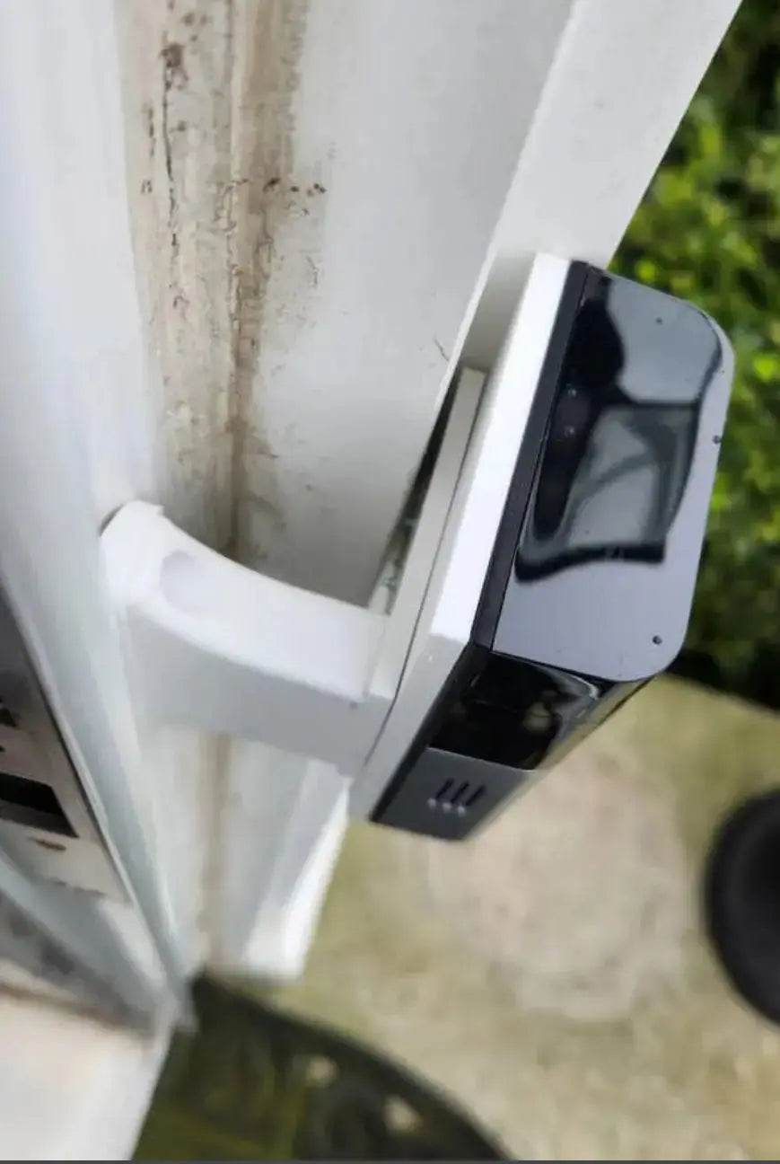 Ring Battery Doorbell PRO Brick Extension - 9/16in Wide - FULL Offset Over Side of Brick - DoorbellMount.Com