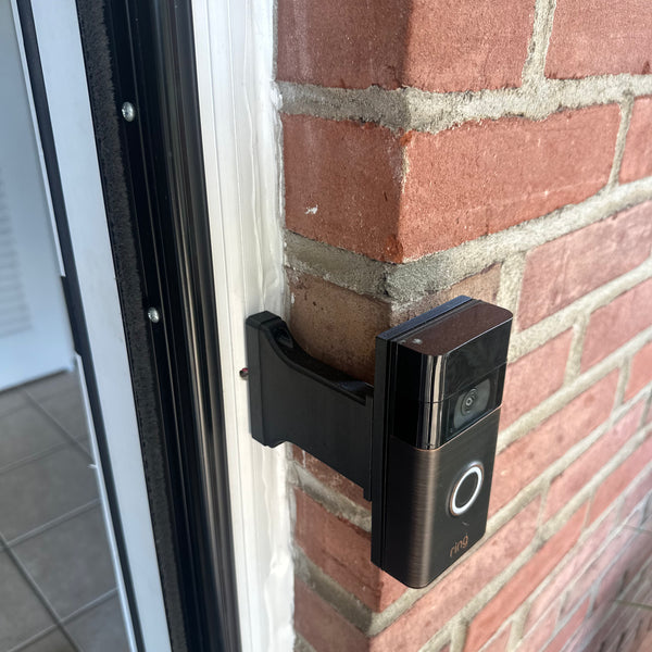Ring Battery Doorbell Plus Brick Extension Mount - 9/16in Wide - 5/8" Standard Offset - DoorbellMount.Com