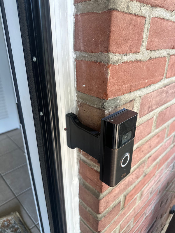 Ring Battery Doorbell Plus Brick Extension Mount - 9/16in Wide - 5/8" Standard Offset - DoorbellMount.Com