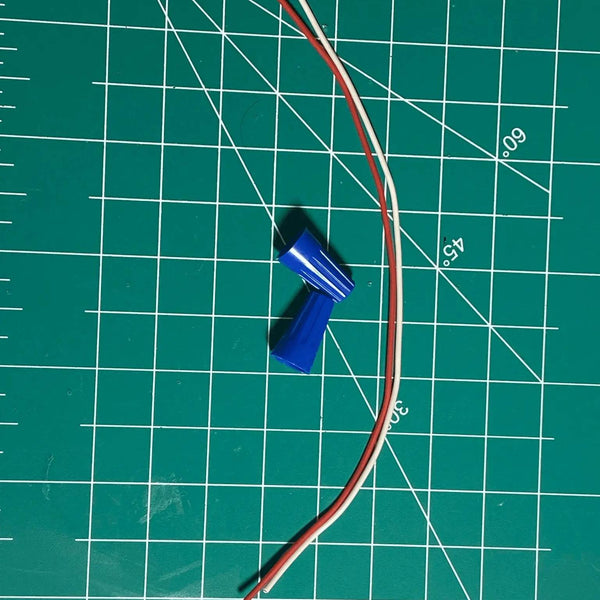 Pair of Doorbell Wire and 2 Wire Nuts - DoorbellMount.Com