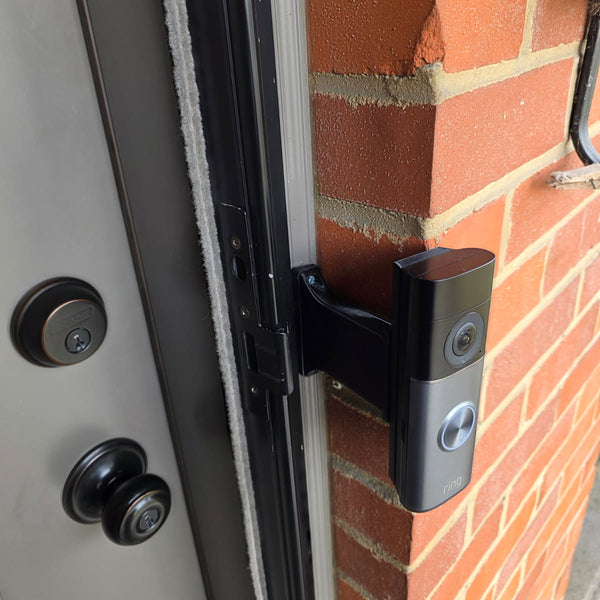 Narrow Offset Doorbell Brick Extension Mount |Ring Wired Doorbell Pro 3rd Gen 4k | Solve Recessed Trim Mounting