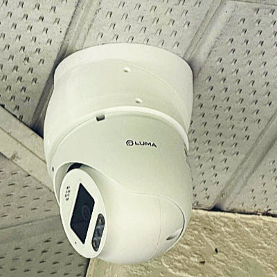 Adjustable Angle Soffit Mount |4" Round Base Cameras & Floodlights | Modular Design