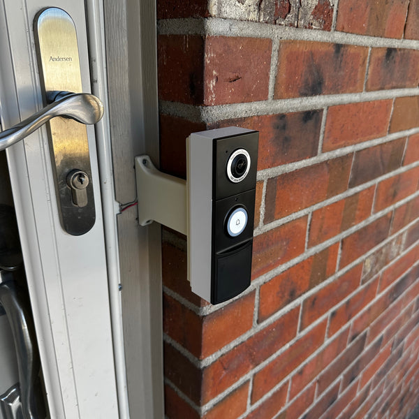 Narrow Offset Doorbell Brick Extension Mount| TP-LINK Tapo D225 Doorbell |Offset Extend Over Side of Brick