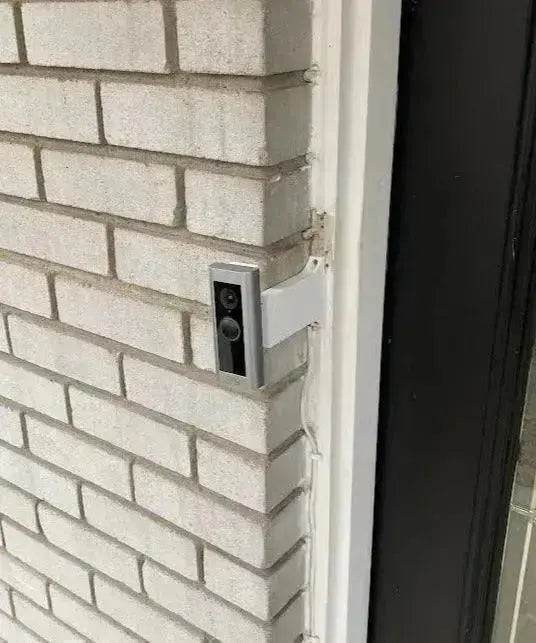 TP-LINK Tapo Doorbell D130 Brick Extension - 9/16in Wide Base - Offset Extend Over Side of Brick - DoorbellMount.Com