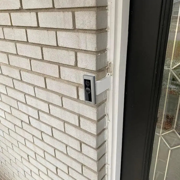 Ring Pro (not pro2) Doorbell Brick Extension - 9/16in Wide - 5/8" Offset - Optional Extension Lengths - DoorbellMount.Com