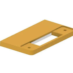 Brick Bottom Filler Spacer Plate for Offset Brick Extensions - DoorbellMount.Com