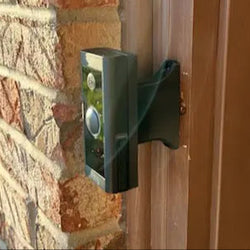 Ring Video Doorbell Wired Brick Face Extension Centered with No Offset - 9/16in Wide Base - DoorbellMount.Com