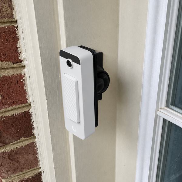 15-90° Adjustable Swivel Mount for Ubiquiti UniFi Doorbell Lite | 5MP 1920x2560 Portrait PoE | Low-Profile Custom-Fit Bracket