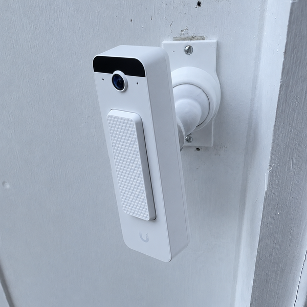 15-90° Adjustable Swivel Mount for Ubiquiti UniFi Doorbell Lite | 5MP 1920x2560 Portrait PoE | Low-Profile Custom-Fit Bracket