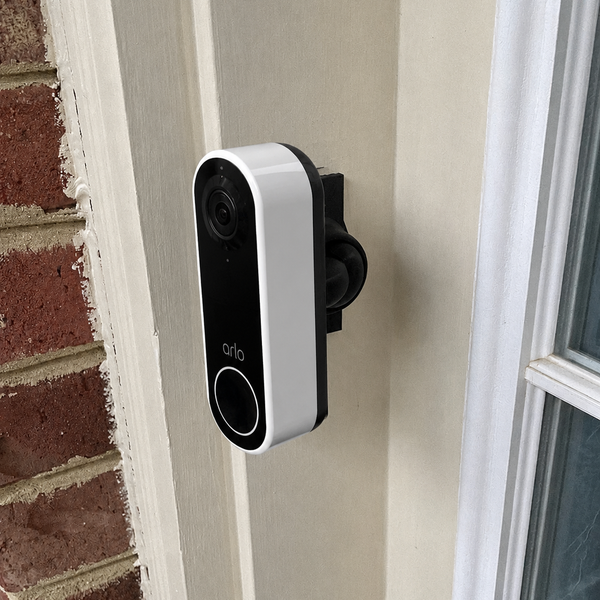 15-90° Adjustable Swivel Mount for Arlo Video Doorbell 2K (2nd Gen) | 180° Head-to-Toe | Wide-Angle Tilt & Pivot