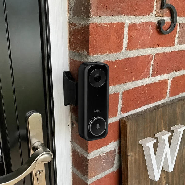 Full Offset Brick Extension for Aqara Doorbell Camera G400 (Wired) (2025) | Custom Depth Brick Install