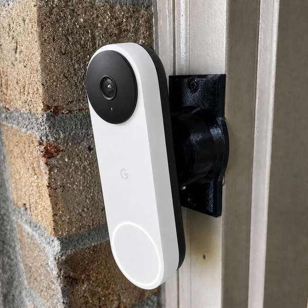 35° Adjustable Swivel Doorbell Bracket | Google Nest Gen3 |Frontal Angle Doorbell Adjustment - Rotate Horizontal / Vertical (Copy)