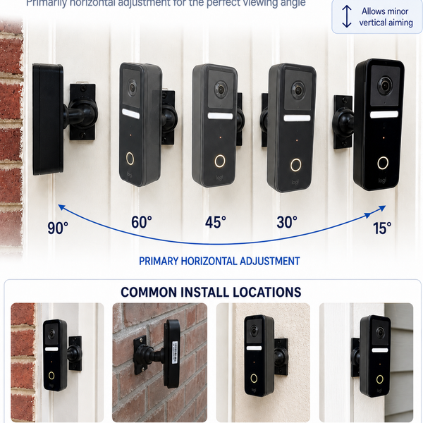 15-90 adjustability diagram Lorex 4K Wired