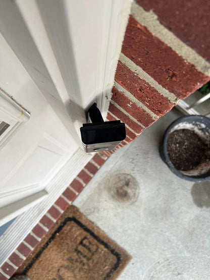 Corner Doorbell Mount Angled 30º 1in Fixed Trim Narrow/Slim Mount for Video Doorbells - DoorbellMount.Com