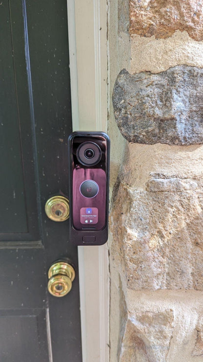 Eufy Doorbell Brick Extension - 9/16in Wide Base - Offset Over Brick Extender - DoorbellMount.Com
