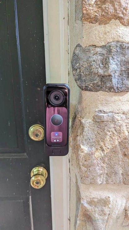 Eufy Doorbell Brick Extension - 9/16in Wide Base, Offset Over Brick - DoorbellMount.Com
