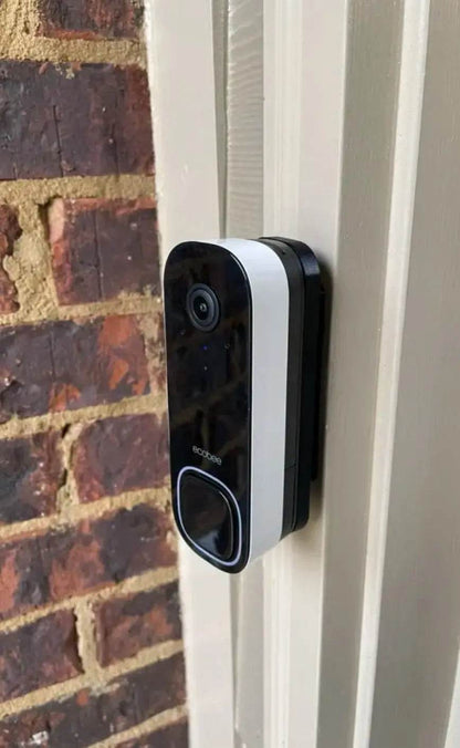 Fixed Trim Slim/Narrow Doorbell Mount for Video Doorbells and Uneven Trim - DoorbellMount.Com