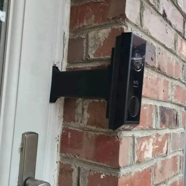 Eufy Doorbell Brick Extension - 9/16in Wide Base, Offset Over Brick - DoorbellMount.Com
