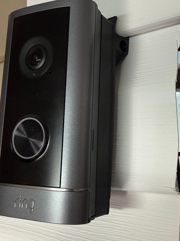 Ring Elite 4k Doorbel Vinyl Siding Mount | Screwless Install Bracket |No Drill Mounting