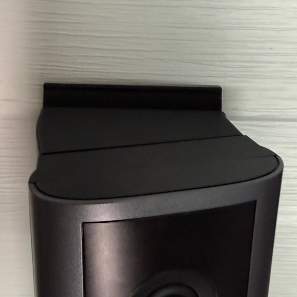 Ring Elite 4k Doorbel Vinyl Siding Mount | Screwless Install Bracket |No Drill Mounting