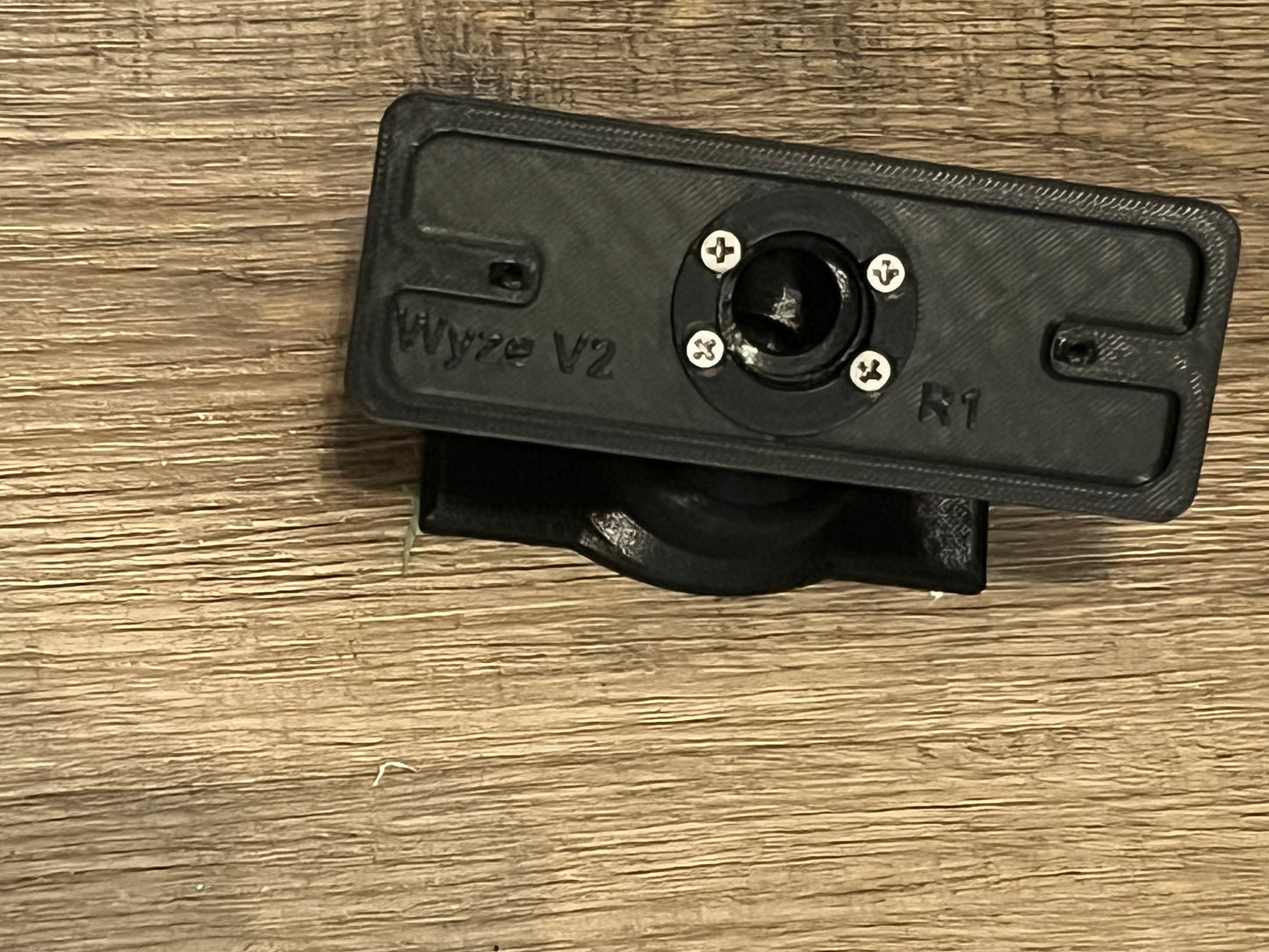 Swivel 90° Mount for Wyze V2 Doorbell - Adjustable Swivel Version for Perpendicular or Side wall Doorbell Installations - DoorbellMount.Com