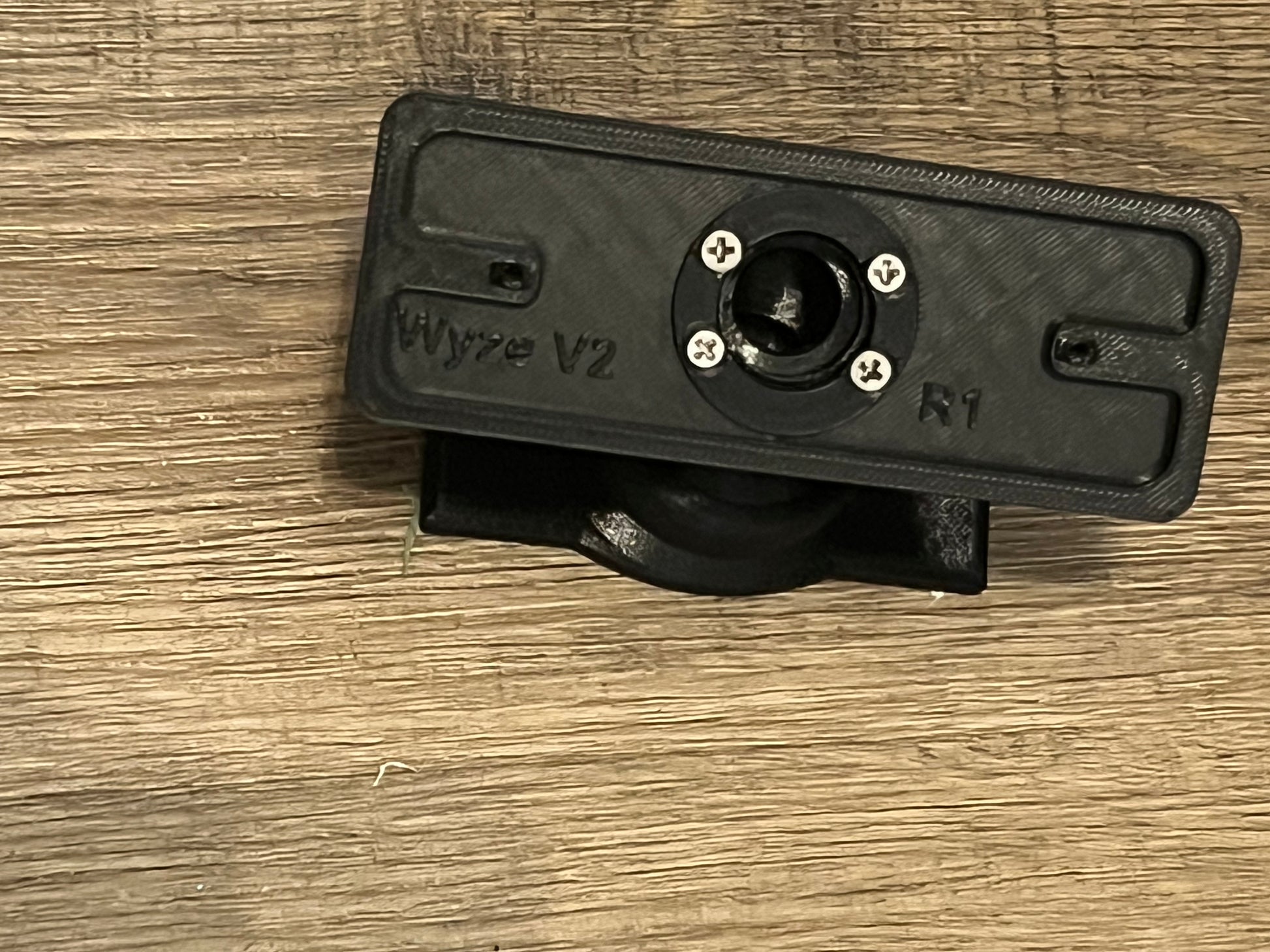 Swivel 90° Mount for Wyze V2 Doorbell - Adjustable Swivel Version for Perpendicular or Side wall Doorbell Installations - DoorbellMount.Com