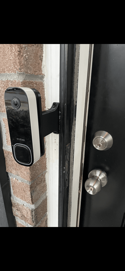 Ecobee Doorbell Brick Extension - 9/16in Wide Base Optional Length Selection. - DoorbellMount.Com