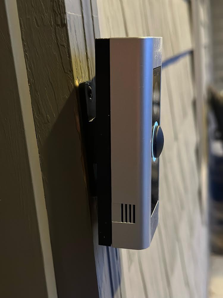 Vertical Angle Adapter- For Fixed Mounts - DoorbellMount.Com