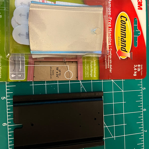 Custom No-Drill Command Strip Bracket for Doorbell Mounts - DoorbellMount.Com