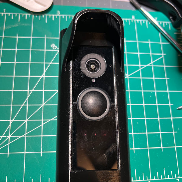 Rain Snow Cover for Ring Wired Doorbell Plus (old Doorbell Pro) - DoorbellMount.Com