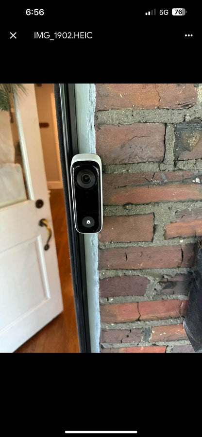 Xfinity Doorbell Doorbell Brick Extension - 9/16in Wide Base - Offset Over Brick - DoorbellMount.Com