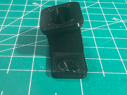 15º Offset Corner Trim Doorbell Mount for Brick Storm Door Area ( 5/8 extension from bracket for metal frame extension) - DoorbellMount.Com
