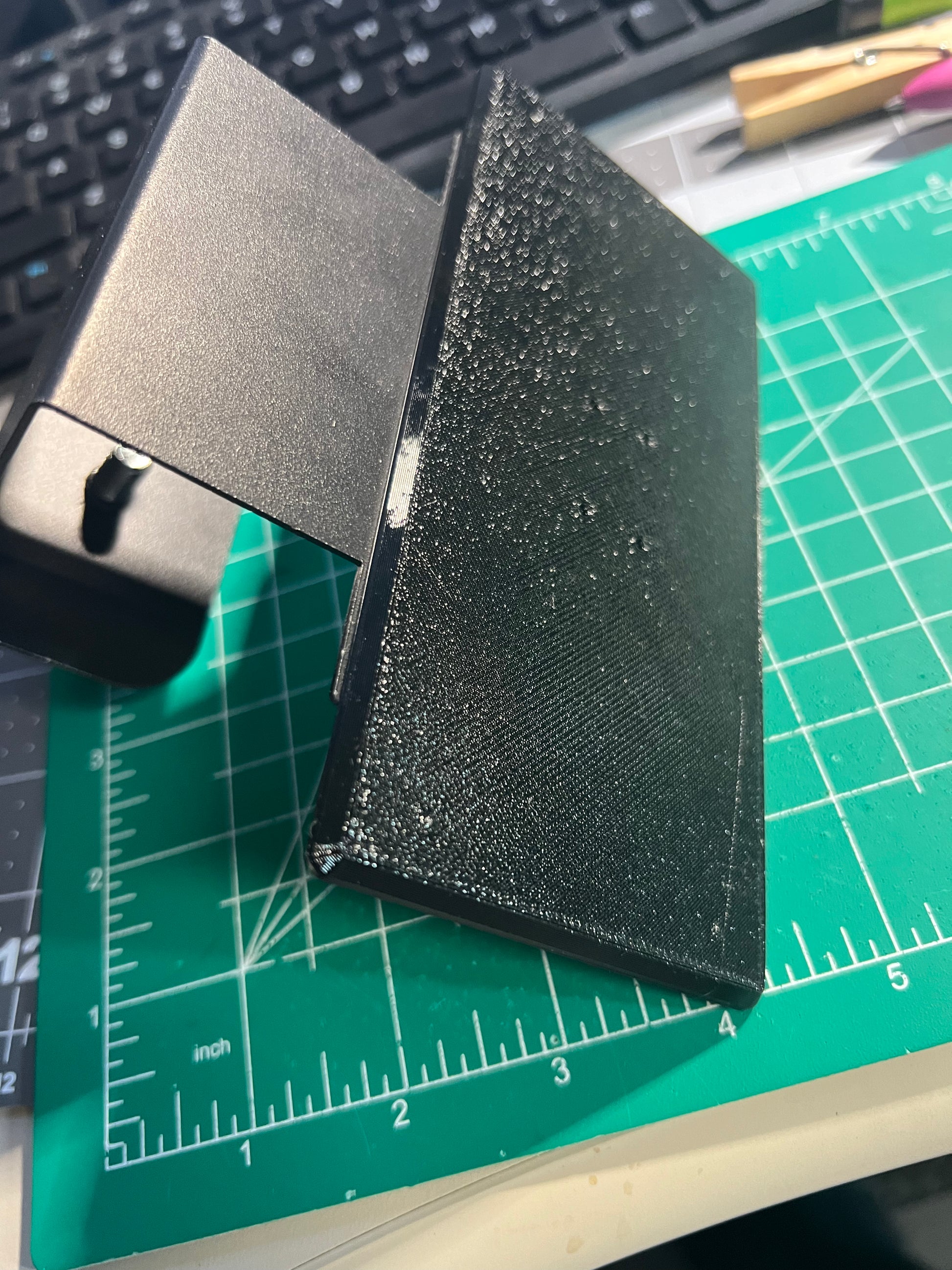 Metal Door Bracket to Attach Doorbell to Door without screwing into Door. - DoorbellMount.Com