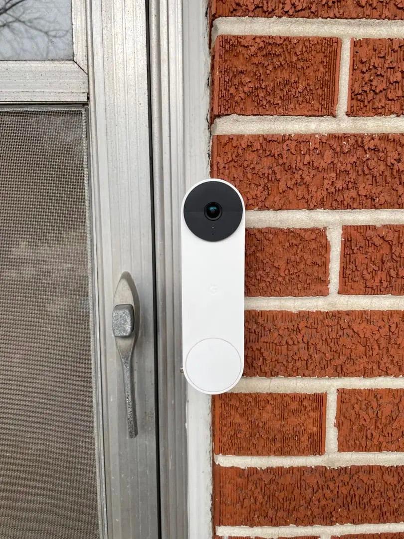 Google Nest Wireless Doorbell Brick Extension Mount- 9/16in Wide - Full Offset - DoorbellMount.Com