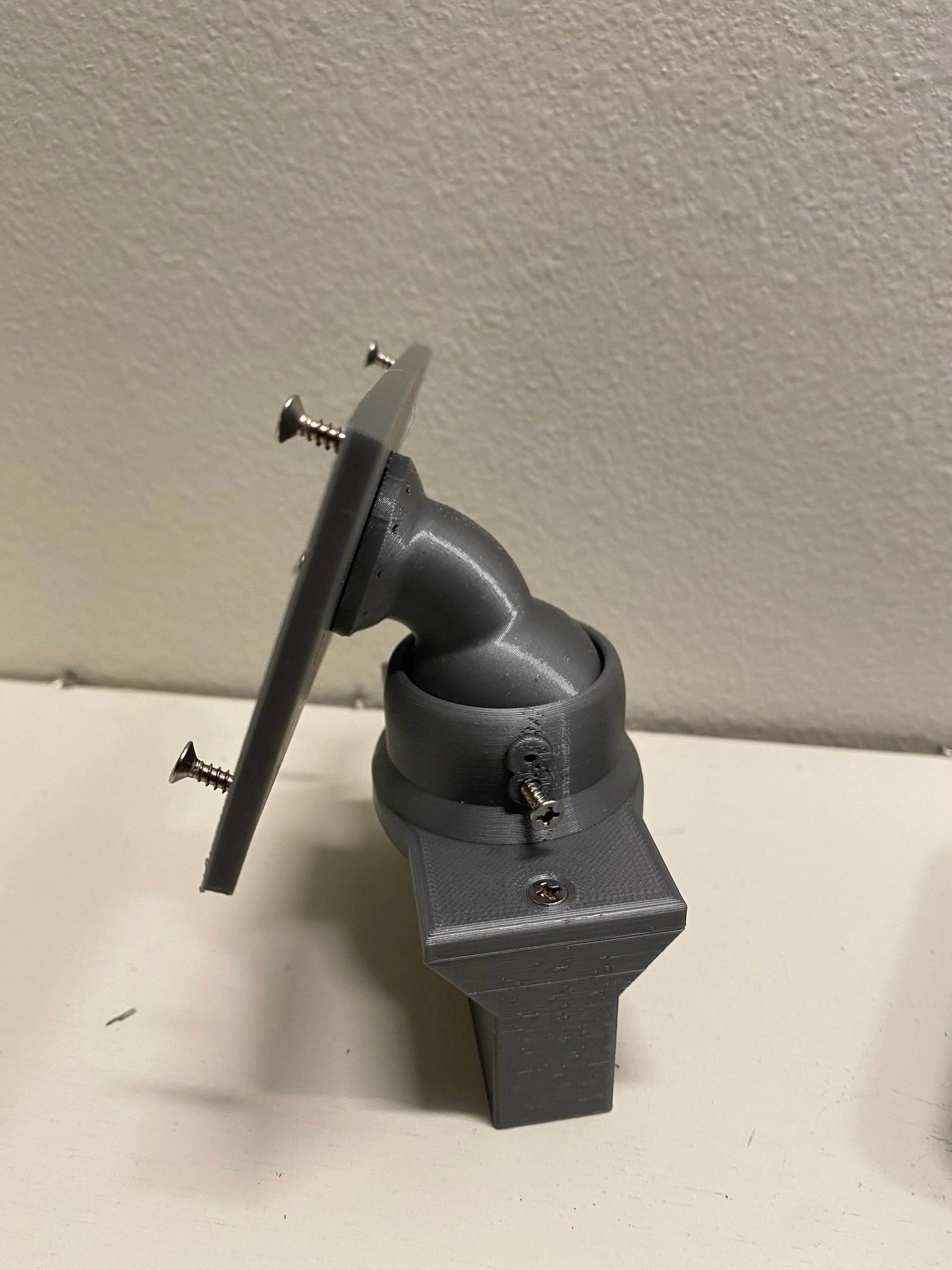 Narrow 3/4in Wide Base and Adjustable Swivel Narrow 90° Mount for All Models of Video Doorbells - DoorbellMount.Com