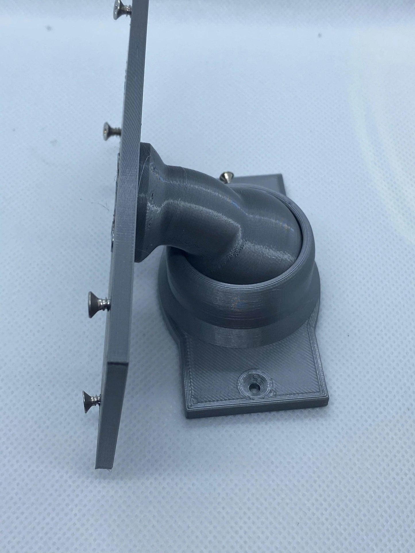 Swivel 90° Mount for Wyze V2 Doorbell - Adjustable Swivel Version for Perpendicular or Side wall Doorbell Installations - DoorbellMount.Com