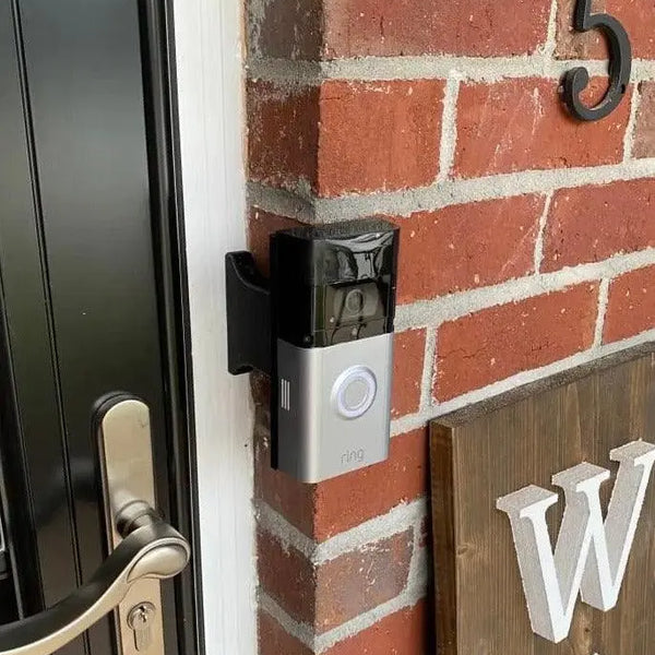 Ring Doorbell Plus Brick Extension Mount - 9/16in Wide - 5/8" Offset - DoorbellMount.Com