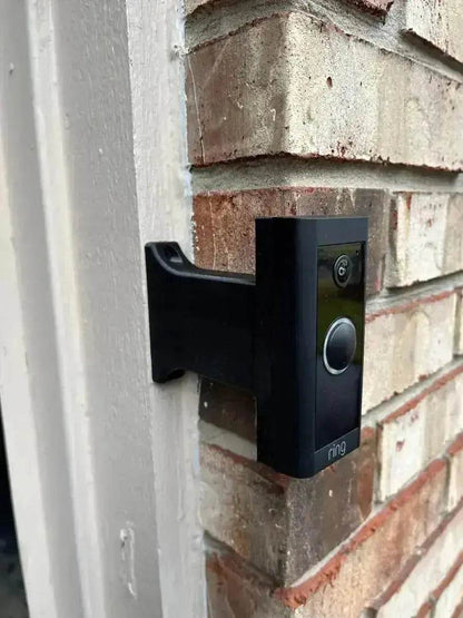 TP-LINK Tapo Doorbell D130 Brick Extension - 9/16in Wide Base - Offset Extend Over Side of Brick - DoorbellMount.Com