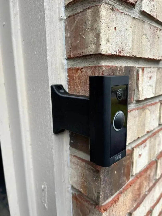 Lorex 2k 4k Doorbell Brick Extension - 9/16in Wide Base - Full Offset - Optional Length Selection. - DoorbellMount.Com