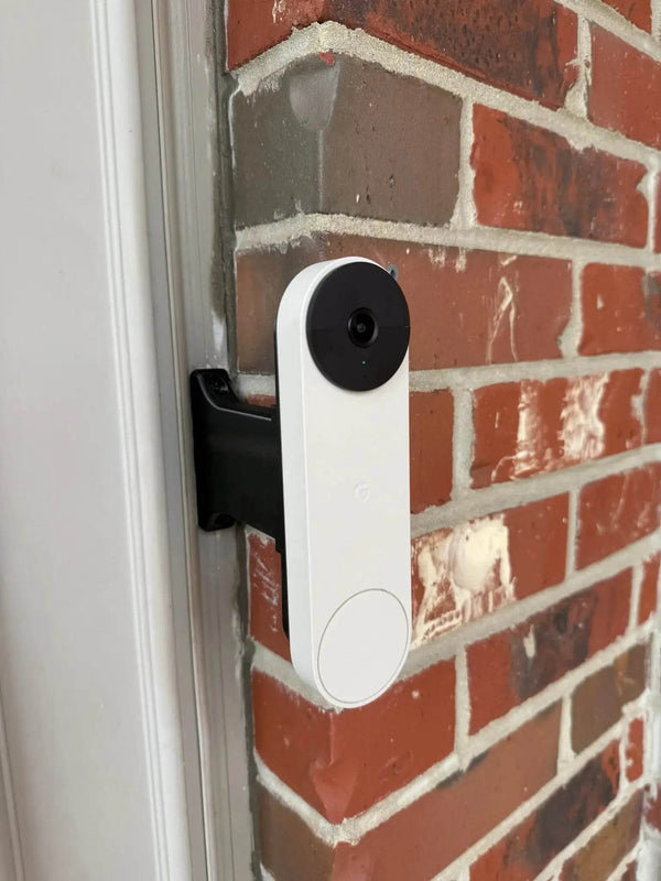 Google Nest Wireless Doorbell Brick Extension Mount- 9/16in Wide - Full Offset - DoorbellMount.Com
